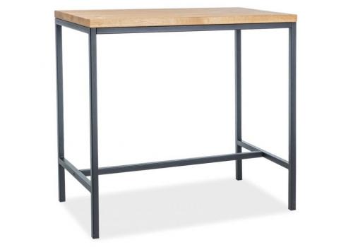Barový stůl METRO dřevo/kov
