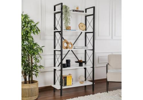 <h3 class=ctjt>Elysian policový regál, bílá / černá</h3><img src=/nabytek-obyvak_pfoto-small-5JsI8-2009072401.jpg> Elysian policový regál, bílá / černá