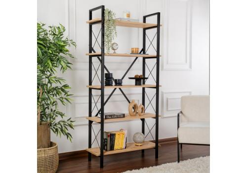 <h3 class=ctjt>Elysian policový regál, dub / černá</h3><img src=/nabytek-obyvak_pfoto-small-5JsI8-2009072413.jpg> Elysian policový regál, dub / černá