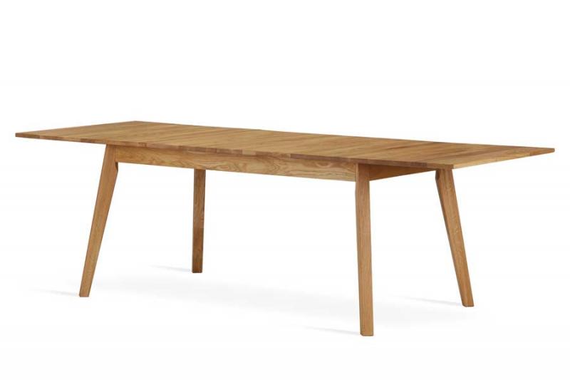 Jídelní stůl dubový rozkládací 140×90+2×40
