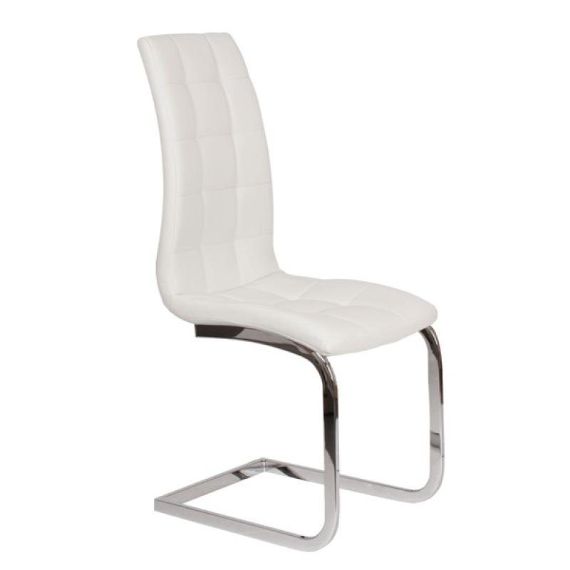 Jídelní čalouněná židle Z404 - bílá