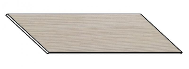 Kuchyňská pracovní deska 260 cm bílá borovice
