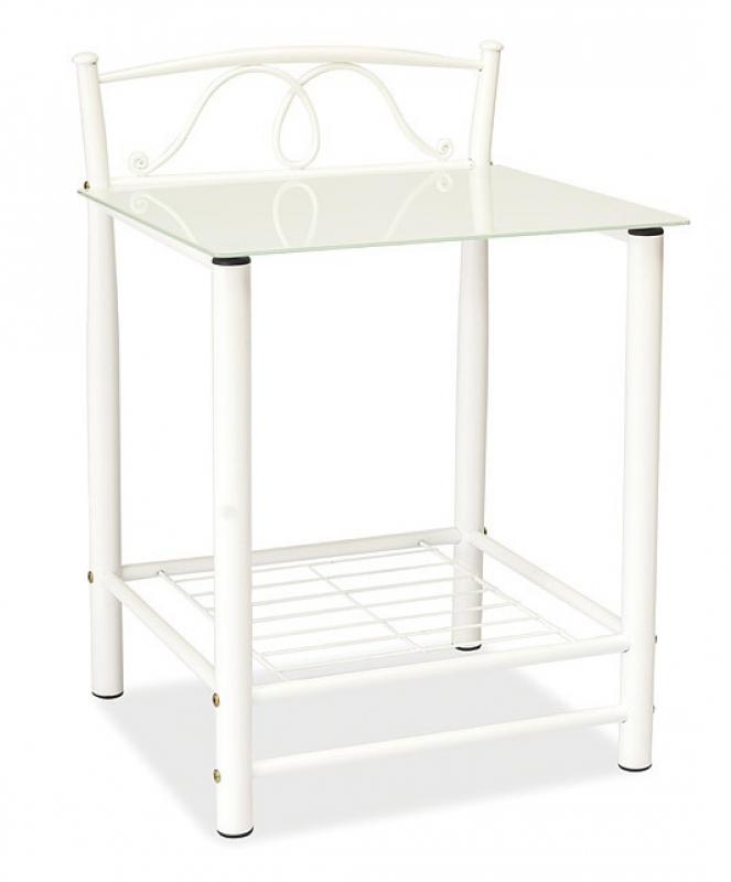 Noční stolek ET-920 bílý