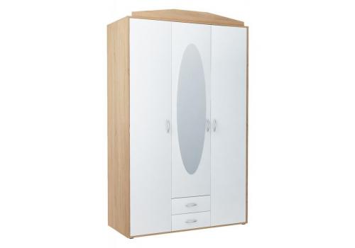 <h3 class=ctjt>Šatní skříň GREACE 3D2S dub sonoma/bílá</h3><img src=/skrin-skrinka-detsky-pokoj-kancelar-loznice-obyvak-predsin_pfoto-small-XLt5O-2009050301.jpg> Šatní skříň GREACE 3D2S dub sonoma/bílá
