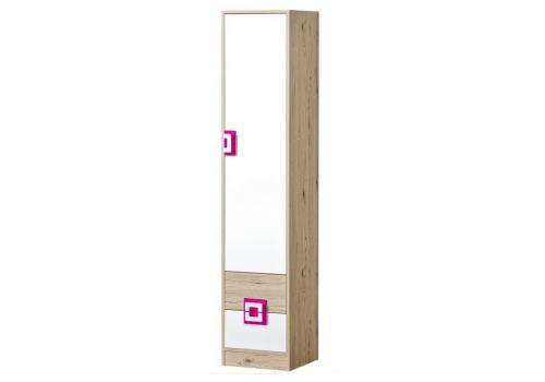 <h3 class=ctjt>Policová skříň NIKO 5 dub jasný/bílá/růžová</h3><img src=/skrin-skrinka-detsky-pokoj-kancelar-loznice-obyvak_pfoto-small-DUzKJ-2009051915.jpg> Policová skříň NIKO 5 dub jasný/bílá/růžová