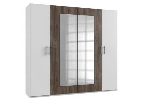 <h3 class=ctjt>Šatní skříň 4-dveřová MIRABEL 750 bílá/dub bahenní</h3><img src=/skrin-skrinka-loznice-predsin_pfoto-small-uVcZn-2009057644.jpg> Šatní skříň 4-dveřová MIRABEL 750 bílá/dub bahenní