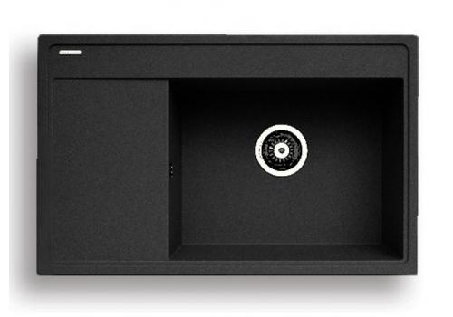 Pyragranitový dřez CAMEA 1B 1D RH (79x50) black