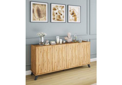 TENGA multifunkční komoda 4-dveřová borovice