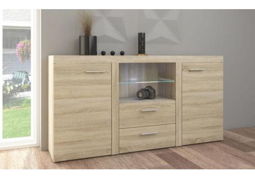 Komoda PUERTO 2D2S dub sonoma