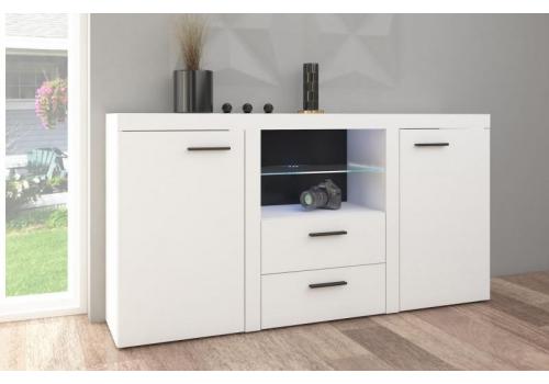 Komoda PUERTO 2D2S bílá