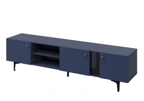 Komoda TV 3D 200 KARLINO (CS-05), barva tmavě modrá
