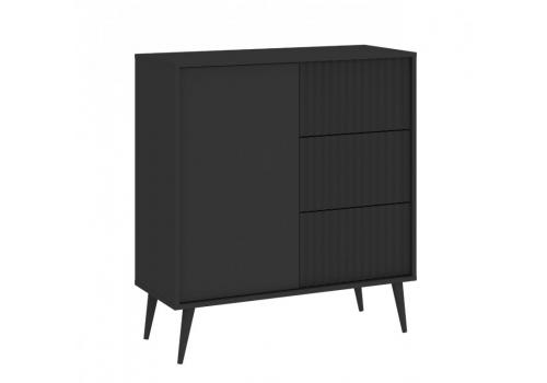 BARCELONA moderní komoda 1D3S, antracit