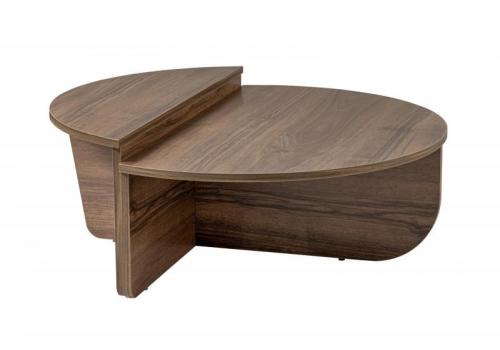 Orion dvoudílný konferenční stolek, ořech