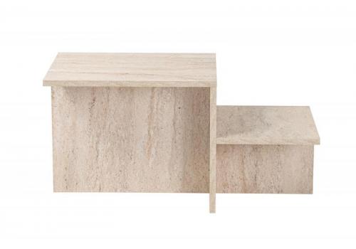 Harmony stylový konferenční stolek, traventine