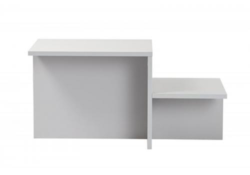 Harmony stylový konferenční stolek, šedá