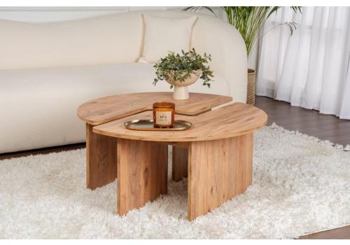 Moira dvoudílný konferenční stolek, borovice Atlantic