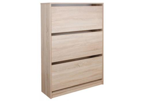 Botník výklopný trojřadý