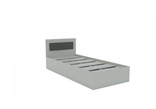 VIVA jednolůžko, chinchila/grafit