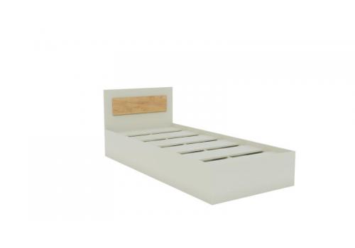 VIVA jednolůžko, satin/dub Craft zlatý