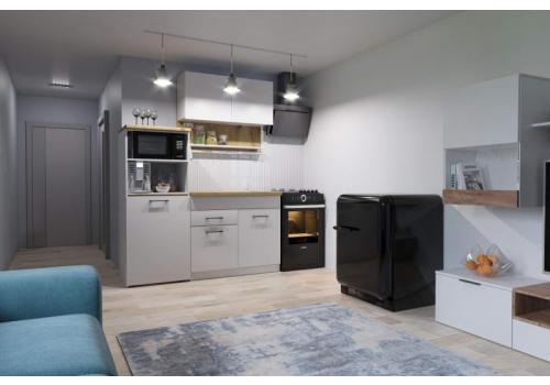 SENSE kuchyňská linka 160, Chinchila grey / Artisan