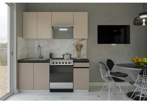 Kuchyňská linka SILVINKA 180 satin/clay grey
