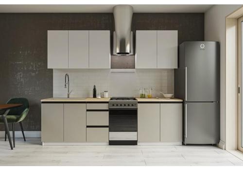 Kuchyňská linka RENATO 200 nymfea alba/stone grey