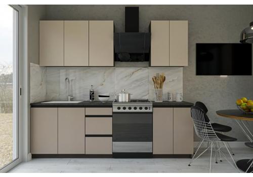 Kuchyňská linka 180 MESINA satin/clay grey
