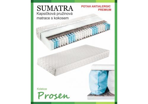 Zdravotní matrace pružinová - SUMATRA potah Anti-Allergic Premium