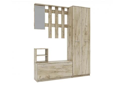 RENO předsíňová sestava, dub Craft šedý