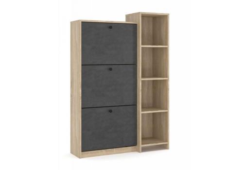 <h3 class=ctjt>Botník PIZZO výklopný třídveřový s regálem dub sonoma</h3><img src=/nabytek-predsin_pfoto-small-mxSwD-2009064348.jpg> Botník PIZZO výklopný třídveřový s regálem dub sonoma