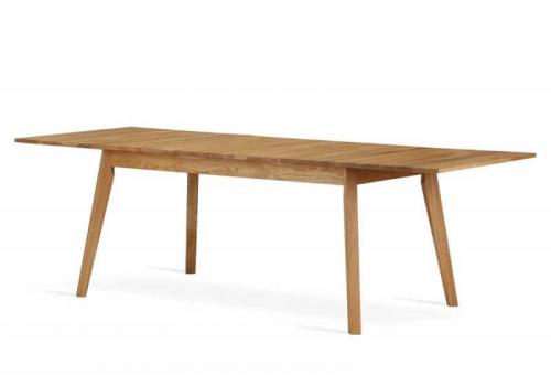 Jídelní stůl dubový rozkládací 140×90+2×40