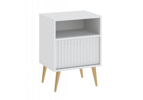 BARCELONA noční stolek 1S, bílá