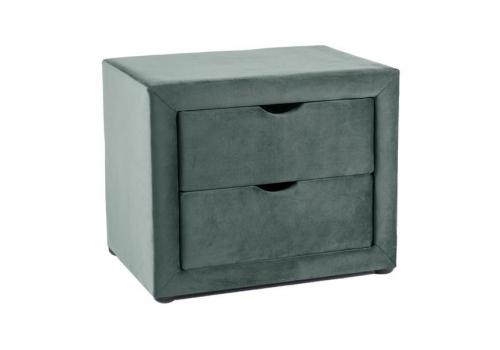 Noční stolek ETON 002 velvet zelená