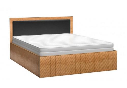 Postel 160 x 200 cm KERBIS dub karamel