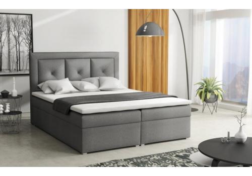Postel s matrací s ÚP MIRABEL PLUS BOX 180x200 látka Victoria 14866