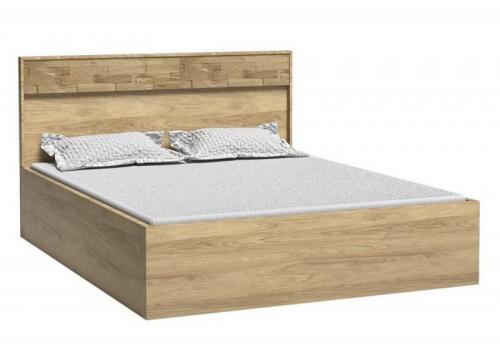 Postel s úlož. prostorem 140x200 PILETAS M-9 dub hickory