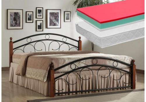 Postel PARIS 180x200 cm + 2 ks matrace LITERA 90