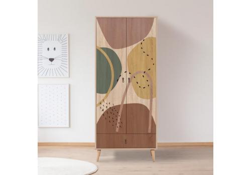 NOCERA stylová šatní skříň, multicolor