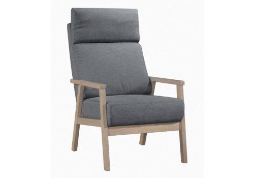 Čalouněné křeslo RELAX 1 bílá/šedá