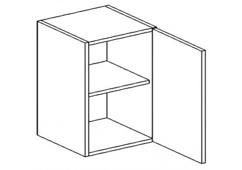 W60P horní skříňka jednodvéřová NORA hruška