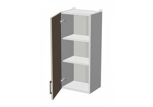 horní vysoká skříňka š.40, v.92, Modena W4092, grafit/jasan