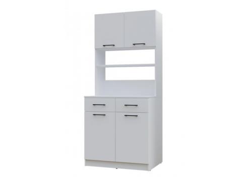 CAPSULE kuchyňská skříňka NO2, bílá nymphea alba