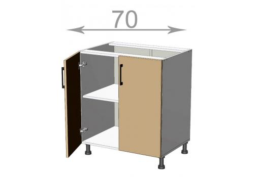 dolní skříňka š.70, v.82, Premiere L7082, bílá/dub Artisan