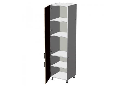 dolní vysoká potravinová skříň š.60, v.234, Premiere HL602341, bílá/bílý dub polar