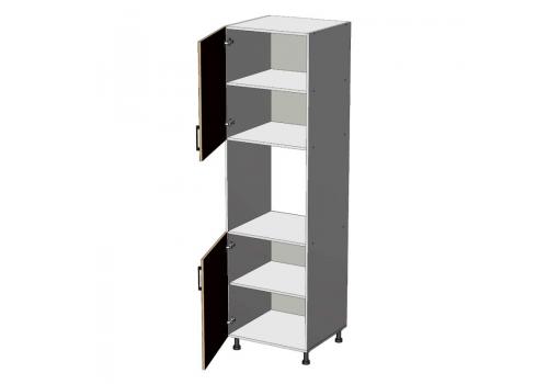 dolní potravinová skříň na vestavnou troubu š.60, v.214, Horizon HL602143, grafit/beton