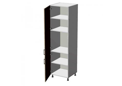 dolní potravinová skříň š.60, v.214, Premiere HL602141, bílá/bílý dub polar