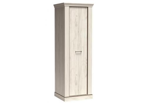 Šatní skříň 1D NEIL dub kraft bílý