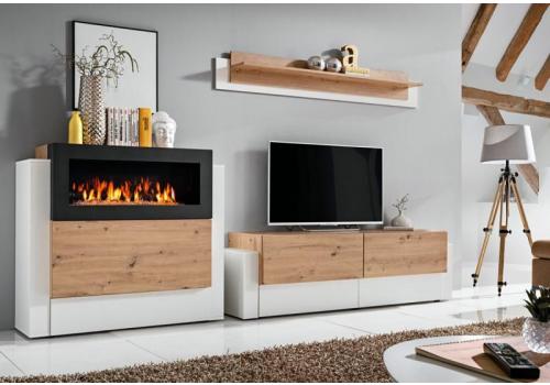 <h3 class=ctjt>Obývací stěna s krbem LOBELIA bílá/dub artisan</h3><img src=/stena-obyvaci-stena-stena-do-predsine-obyvak_pfoto-small-F1nsb-2009060006.jpg> Obývací stěna s krbem LOBELIA bílá/dub artisan