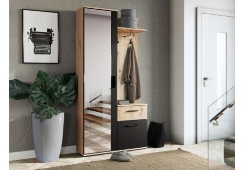 <h3 class=ctjt>Předsíňová stěna CASA 71011 dub artisan/černá</h3><img src=/stena-obyvaci-stena-stena-do-predsine-predsin_pfoto-small-qaXtc-2009061514.jpg> Předsíňová stěna CASA 71011 dub artisan/černá