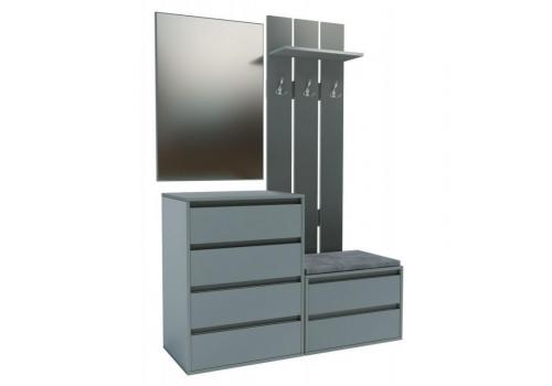 Předsíňová stěna HILDA chinchilla grey